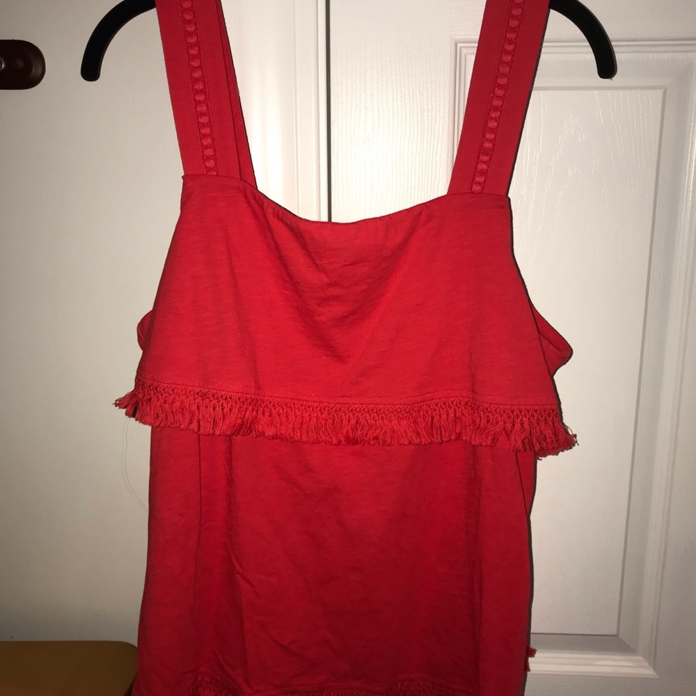 J. Crew Red Tank Top